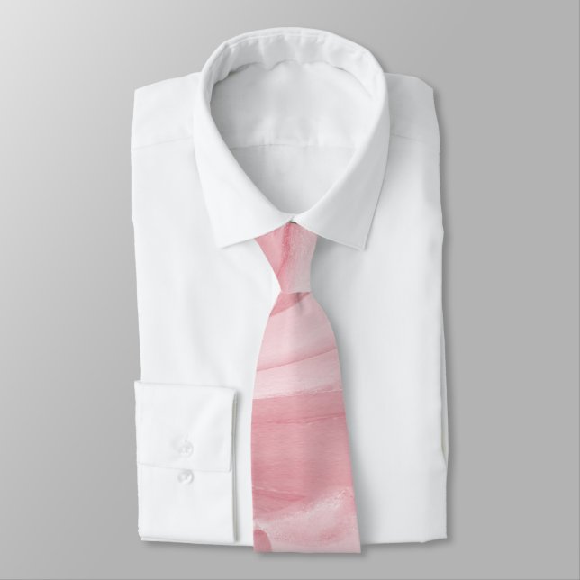 Precious Pink Tie (Tied)