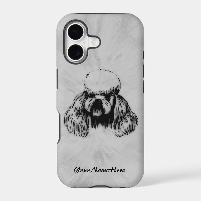 Precious Poodle iPhone 5 Case (Back)