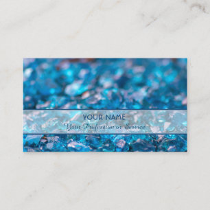 Precious saphire gems business card