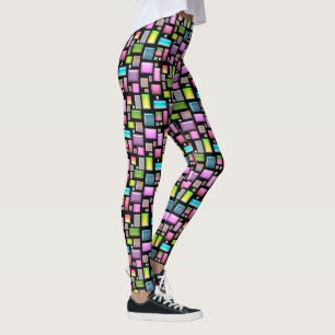 Precious stones and mother of pearl  leggings