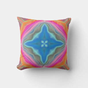 Precious Stones Reversible Throw Pillow