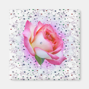 Precious Valentine Rose, magnet