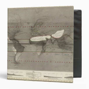 Precipitation World Map Binder