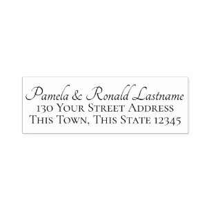 Precise and Formal Return Address Self-inking Stamp