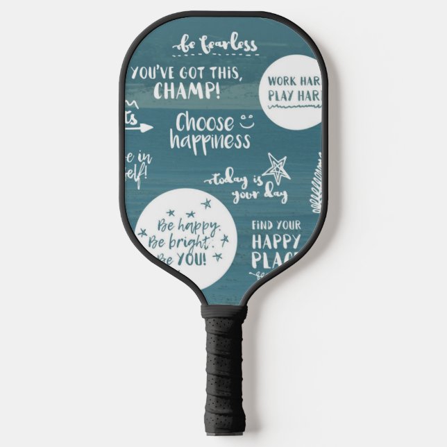 Precision Grip Pickleball Paddle (Front)