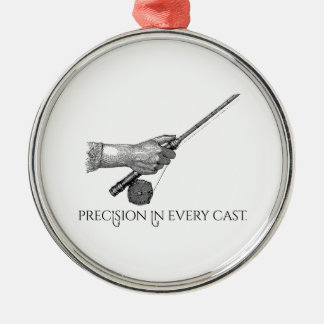 Precision In Every cast Metal Ornament