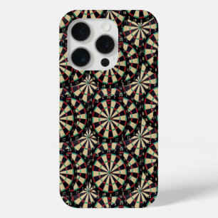 "Precision in Layers: The Art of Stacked Bullseyes iPhone 15 Pro Case