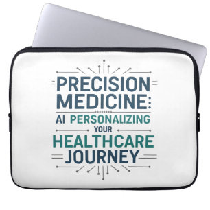 Precision Medicine – AI Personalizing Healthcare Laptop Sleeve