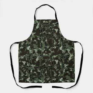 Precision Pursuit: Hunting Motif Camouflage Patter Apron