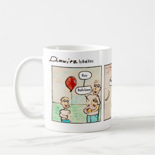 Precocious Baby Comic Mug   Dimwitz Comics