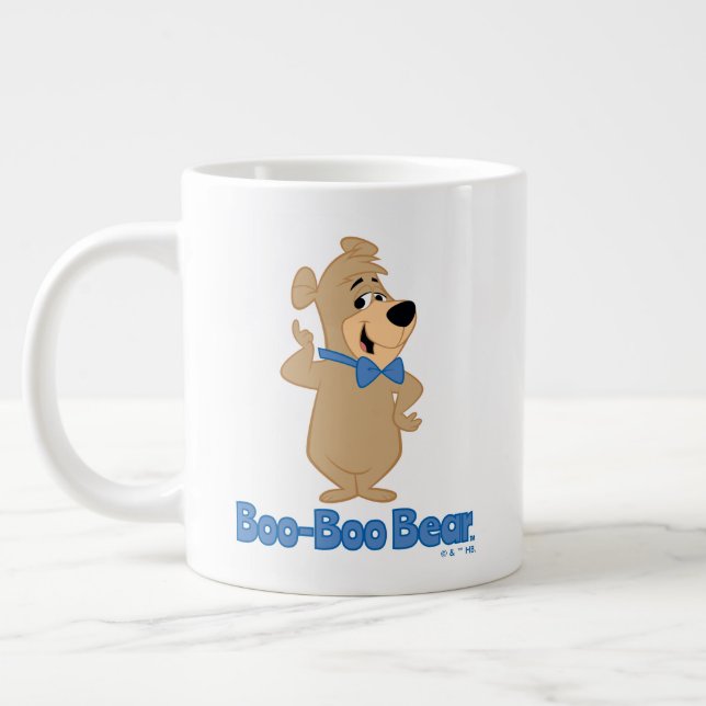 Precocious Boo-Boo Bear Large Coffee Mug (Left)