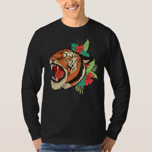 Predator Jungle Animal Wild Cat Tropical Asian Tig T-Shirt
