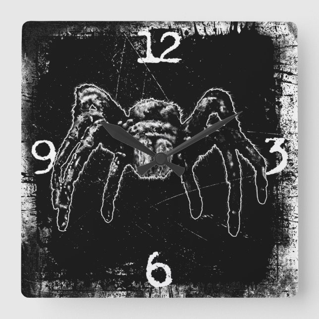 Predator Square Wall Clock (Front)