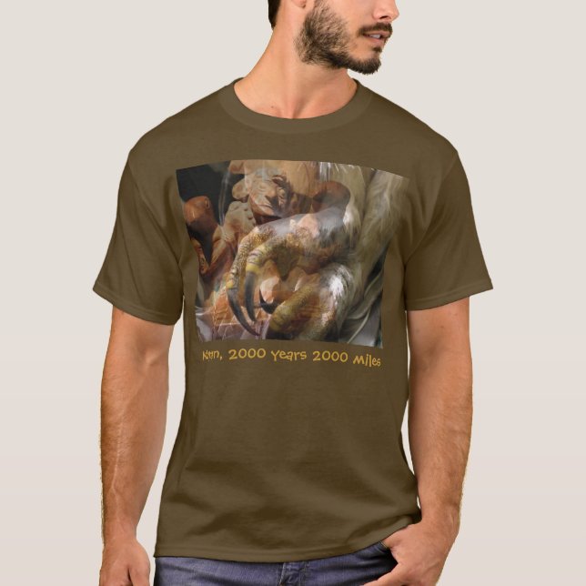 preditor consciousness, Mayan, 200... - Customized T-Shirt (Front)