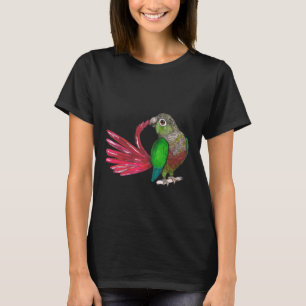 Preening green-cheeked-conure T-Shirt
