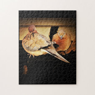 Preening jigsaw puzzle