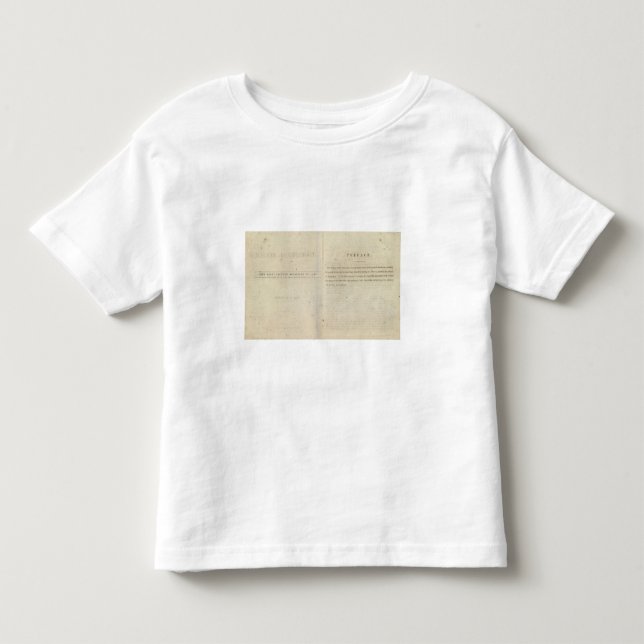 Preface Geographical reader for Dixie children Toddler T-shirt (Front)