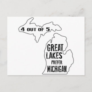 Prefer Michigan Postcard