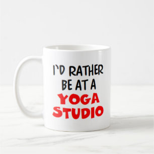 préférez le yoga studio tasse à café