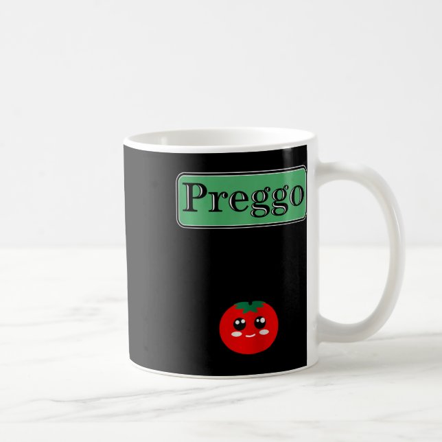 Preggo Sauce Funny Maternity Halloween Costume Tom Coffee Mug (Right)