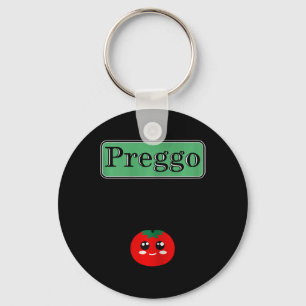 Preggo Sauce Funny Maternity Halloween Costume Tom Keychain