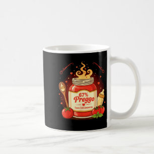 Preggo Sauce Pasta Pregnancy Announcement Funny 67 Coffee Mug