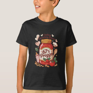 Preggo Sauce Pasta Pregnancy Announcement Funny 67 T-Shirt