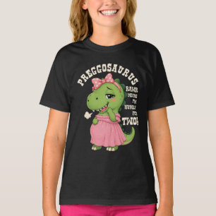 Preggosaurus Rawr Means Im Hungry For Two Pregnanc T-Shirt
