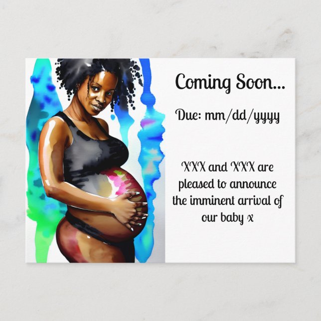 Pregnancy Announcement (Front)