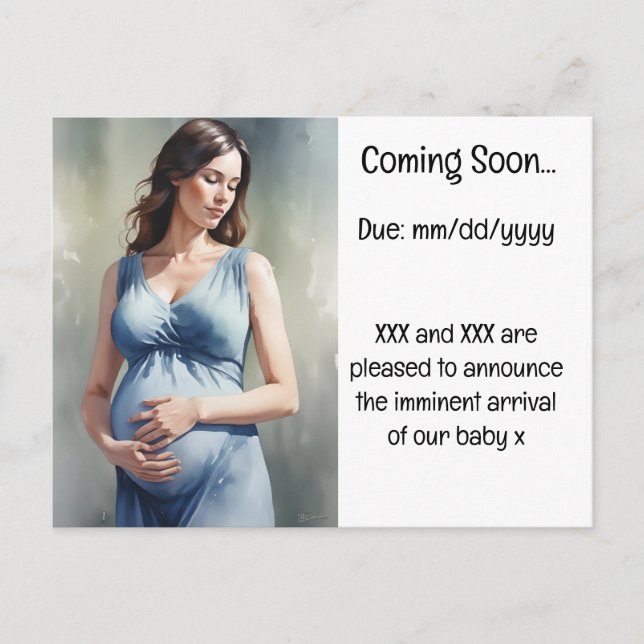Pregnancy Announcement (Front)
