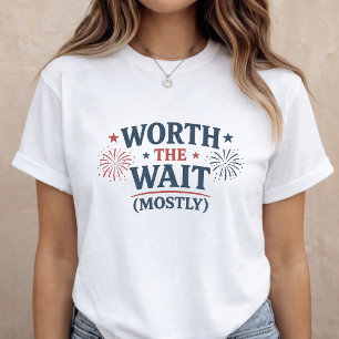 Pregnancy Announcement 4th of July Mom to Be T-Shirt