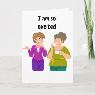 **PREGNANCY ANNOUNCEMENT** CARD