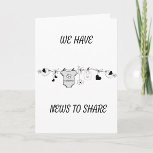 ***PREGNANCY ANNOUNCEMENT*** CARD