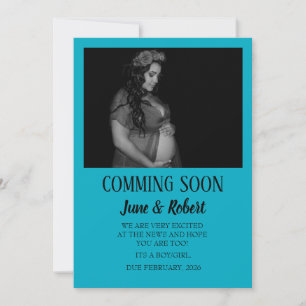 Pregnancy announcement cards