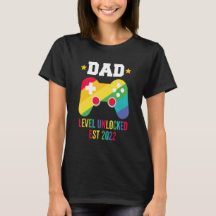 Pregnancy Announcement Dad Level Unlocked Soon To T-Shirt