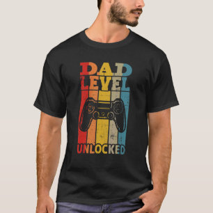Pregnancy Announcement Dad Level Unlocked Soon To T-Shirt