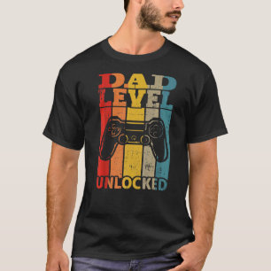 Pregnancy Announcement Dad Level Unlocked Soon To T-Shirt