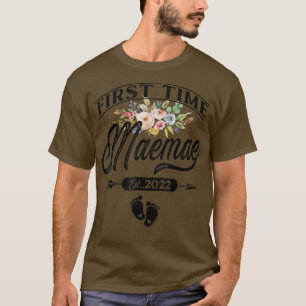 Pregnancy Announcement First Time maemae Est T-Shirt