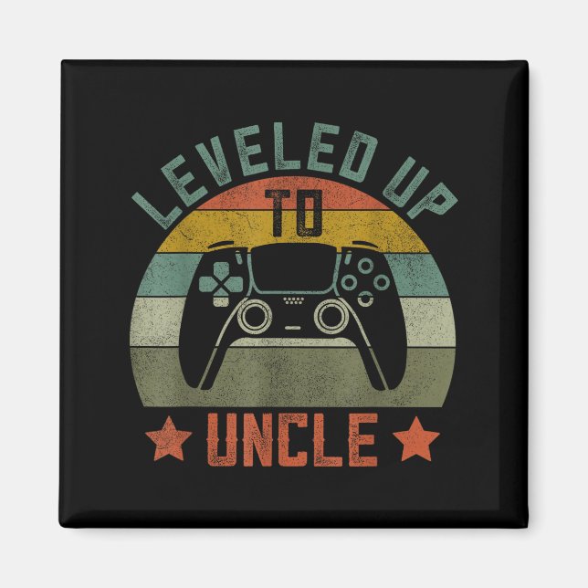 Pregnancy Announcement Gamer Apparel, Funny New Un Magnet (Front)