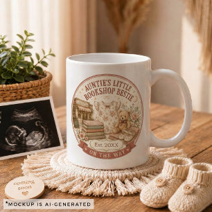 Pregnancy Announcement Gift for Aunt Coffee Mug