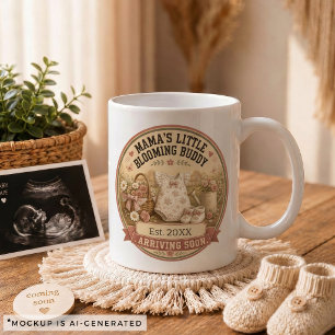 Pregnancy Announcement Gift for Mom Gardening Coffee Mug