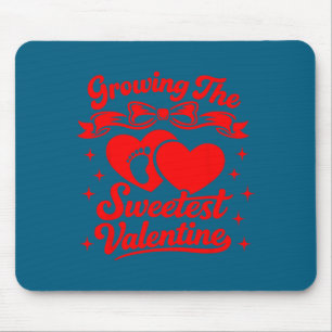 Pregnancy Announcement Growing The Sweetest Valent Mouse Pad
