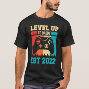 Pregnancy Announcement Levelled Up To Dad Soon To T-Shirt
