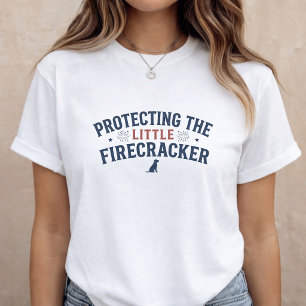 Pregnancy Announcement Mom to Be 4th of July T-Shirt