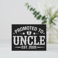 Pregnancy Announcement Promoted to Uncle est. 2026