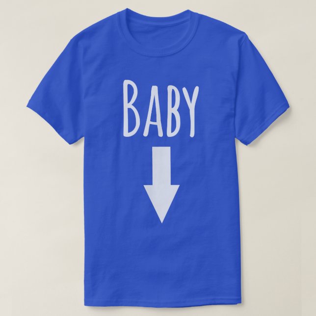 Pregnancy Announcement T-Shirt (Design Front)