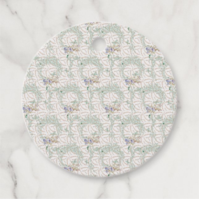 Pregnancy Announcements Favour Tags (Front)