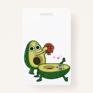 Pregnancy avocado badge
