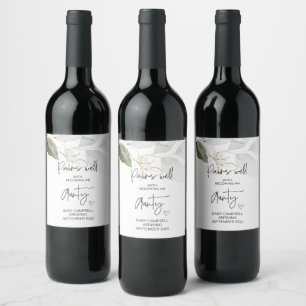 Pregnancy Baby Announcement Aunt to Be New Aunty Wine Label