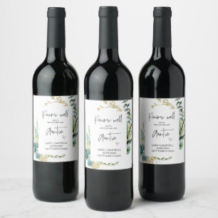 Pregnancy Baby Announcement Aunty to Be Mom to Be Wine Label